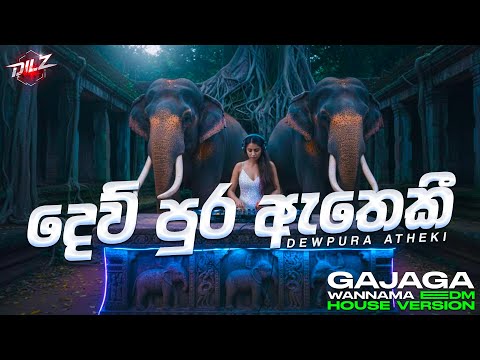 දෙව් පුර ඇතෙකී | Dewpura Atheki | Gajaga Wannama | EDM Version | Female Cover | DILZ