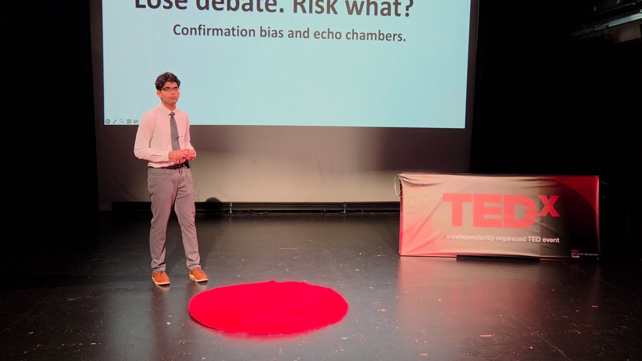 The weapon against ignorance: Diversity of Thought | Hemit Patel | TEDxMcfarren Boulevard Youth