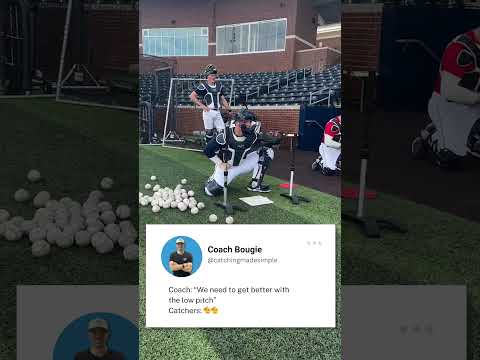 How to TRAIN Like a BIG LEAGUER #baseball #softball #catcher