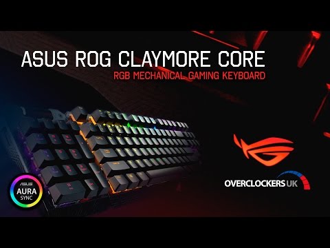 The Ultimate ROG Gaming Keyboard? ASUS ROG Claymore Core