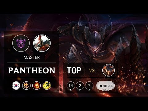 Pantheon Top vs Rumble - KR Master Patch 9.11