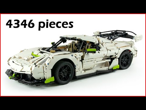 CaDA 1:8 Fantasma Sports Car | C61048W Speed Build for Collectors - Brick Builder