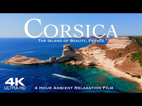 [4K] CORSICA 🇫🇷 Corse 2026 | 4 Hour Drone Aerial Ambient Relaxation Film UHD | FRANCE