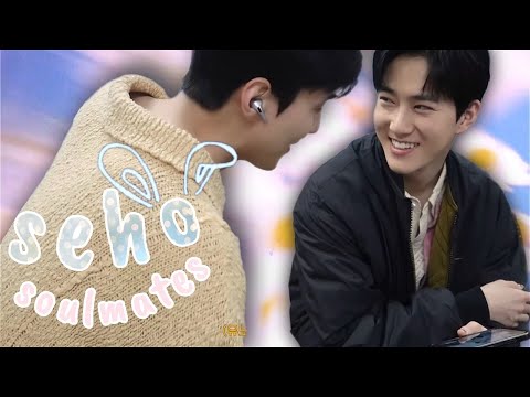 Sehun and Suho being the cutest soulmates ever