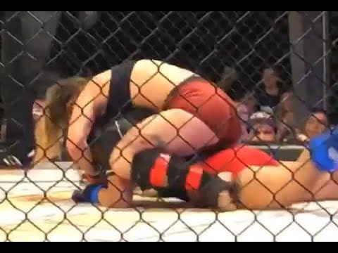 Keana Montenegro vs. Amanda Asprion - [Amateur Fight] - (California Cage Wars) - (2018.09.16) r/WMMA