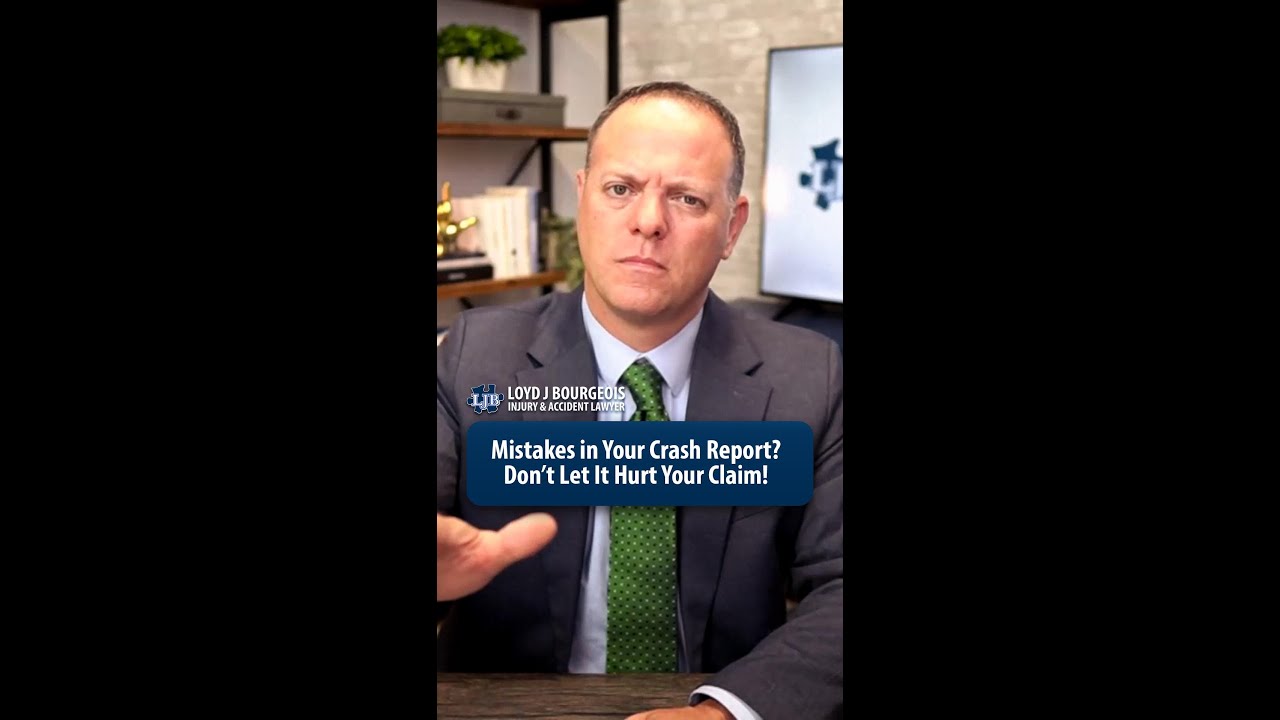 What If the Police Report Is Wrong for My Louisiana Car Accident?