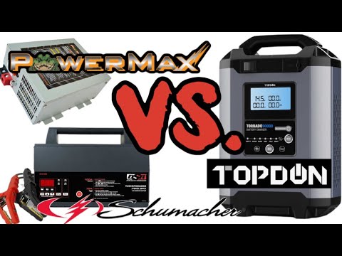 Power Supply/Maintainer Shootout! Topdon Tornado 90000 vs PowerMax pmbc120 vs Schumacher INC100
