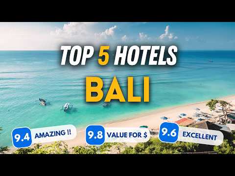 🌴 What are the BEST HOTELS in BALI ? (2025 - TOP 5 Bali Hotels Price & Review)