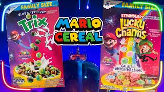 Lucky Charms x Mario Galaxy Movie Cereal?!