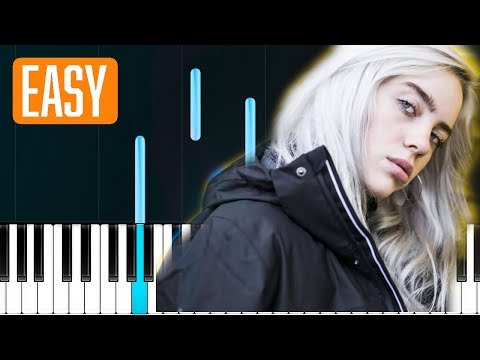 Billie Eilish - wish you were gay (100% EASY PIANO TUTORIAL)