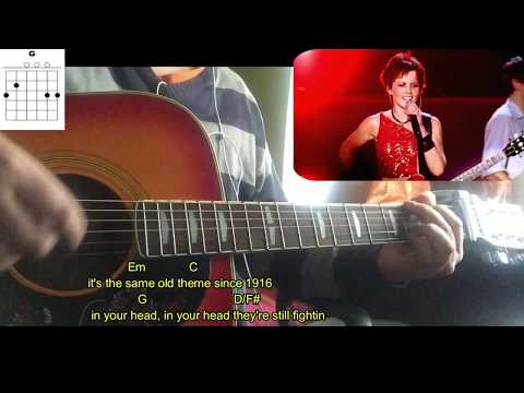 Thumbnail for Zombie - The Cranberries - Guitar Cover Chords Lesson / Acordes De Guitarra Tutorial by The Cranberries