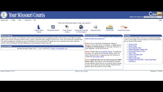 How To: Use Missouri Case.net