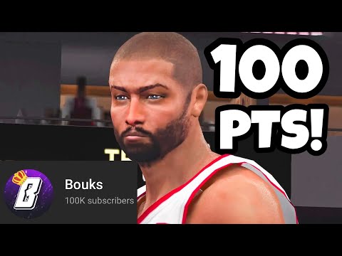 100 Points for 100k Subs!! WILD ENDING!! NBA 2K20 Mobile My bigCareer Ep 16