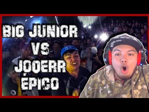 BIG JUNIOR VS JOQERR||DEM BATTLES MULTIVERSE [REACCIÓN]