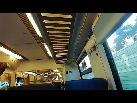 Die S5/S5X Mitfahrt von Markkleeberg Nord- Markkleeberg mit Zugansage von Markkleeberg