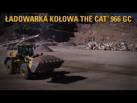 Nowa ładowarka kołowa Cat 966 GC – YouTube