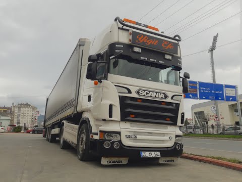 SCANIA R580 V8 TOPLİNE OPEN PİPE (EGZOZ)