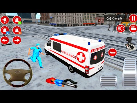 American Ambulance Van Driving Emergency Simulator - Android Gameplay