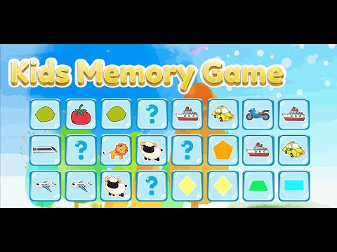 Kids Memory-Picture Matching