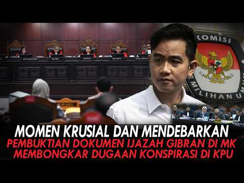 MOMEN MENDEBARKAN PEMBUKTIAN DOKUMEN IJAZAH GIBRAN DI MK. MEMBONGKAR DUGAAN KONSPIRASI DI KPU