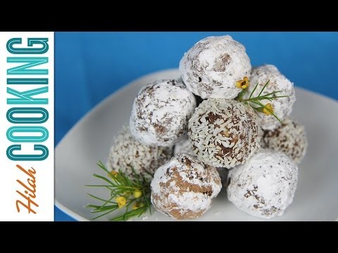 如何做朗姆酒丸子 | Hilah Cooking (How to Make Rum Balls | Hilah Cooking)