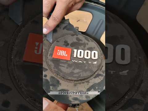 JBL 1000 subwoofer !!!! Repairing Renewing restoring and fixing - restoration project (asmr) - diy