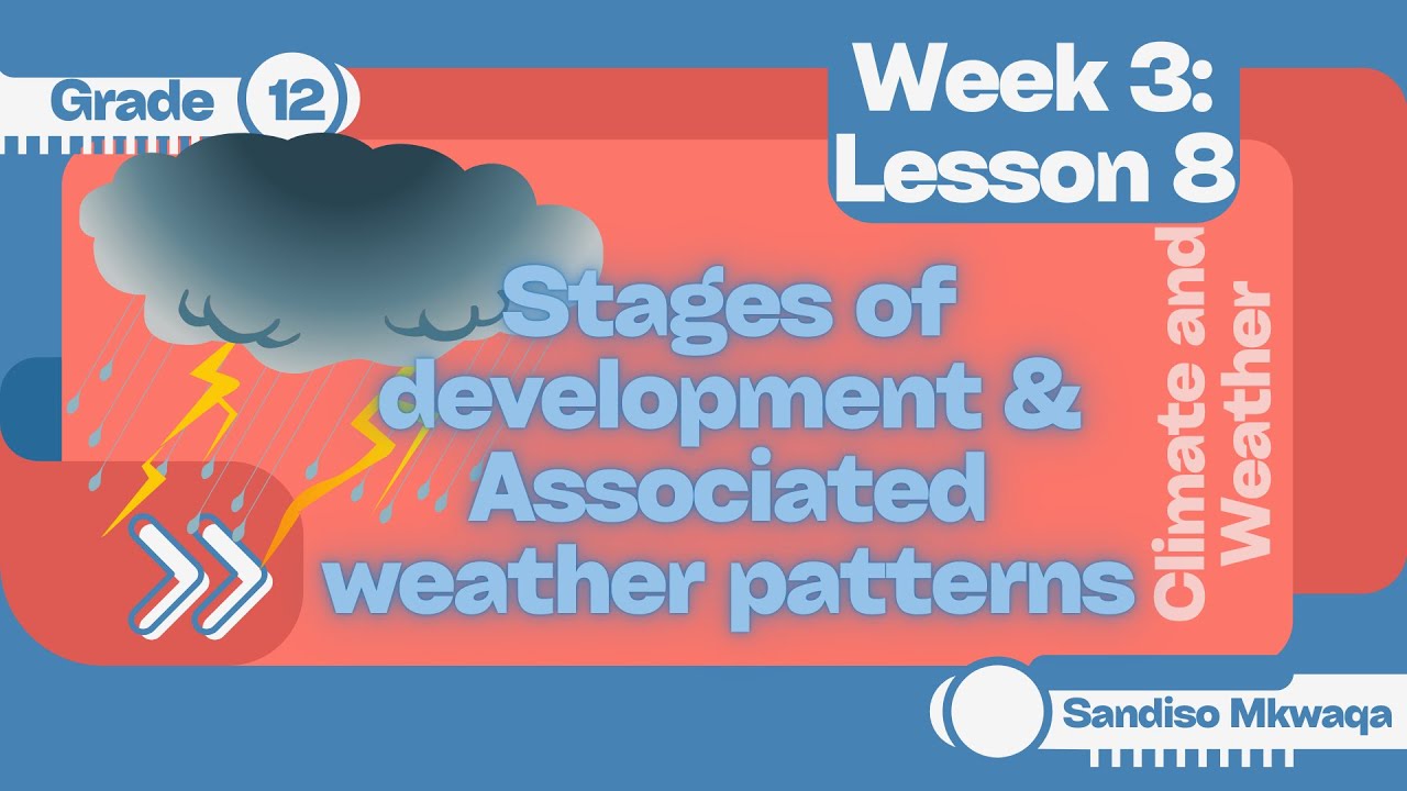 Tropical Cyclones | Lesson 8 | Stages of Development and Associated Weather Patterns