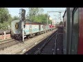 Sealdah Rajdhani Vs Mumbai Rajdhani Epic Parallel Action