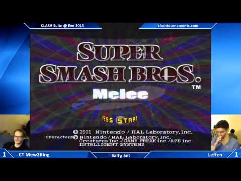 CLASH Suite at Evo 2013 - CT Mew2King vs Leffen - SSBM
