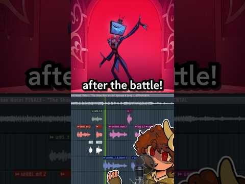 I TRIED SINGING THE FINALE OF HAZBIN HOTEL 😰 #shorts