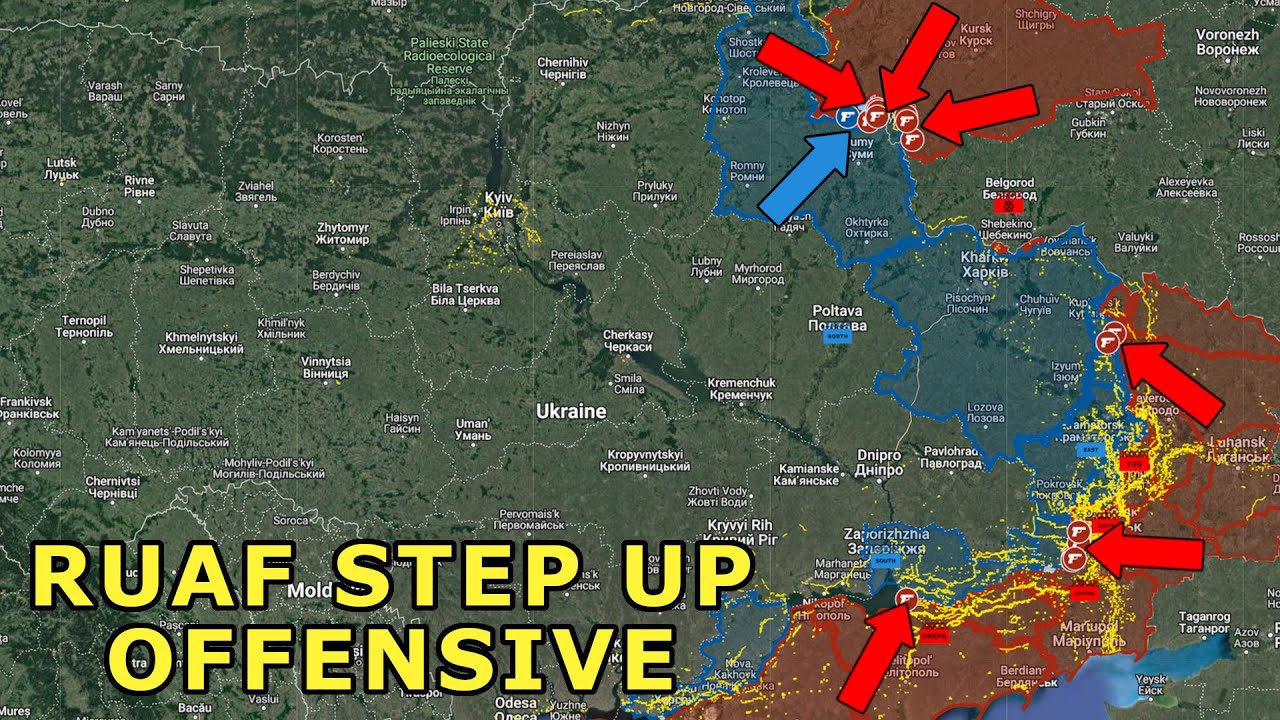 Russian Forces Aim To Break The Ukrainian Army By Stepping Up Offensives