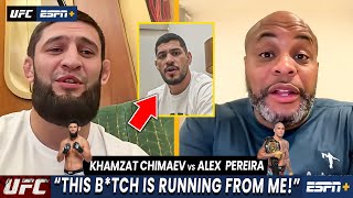 "He's Afraid!" Khamzat Chimaev Accuses Alex Pereira for Ducking!