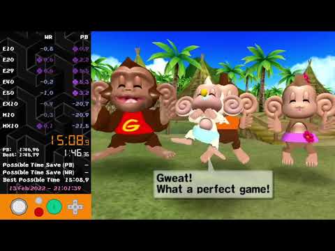 Super Monkey Ball 2 "Expert" Speedrun in 15:08.85