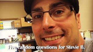 preview picture of video 'Five random questions for Stevie B.'