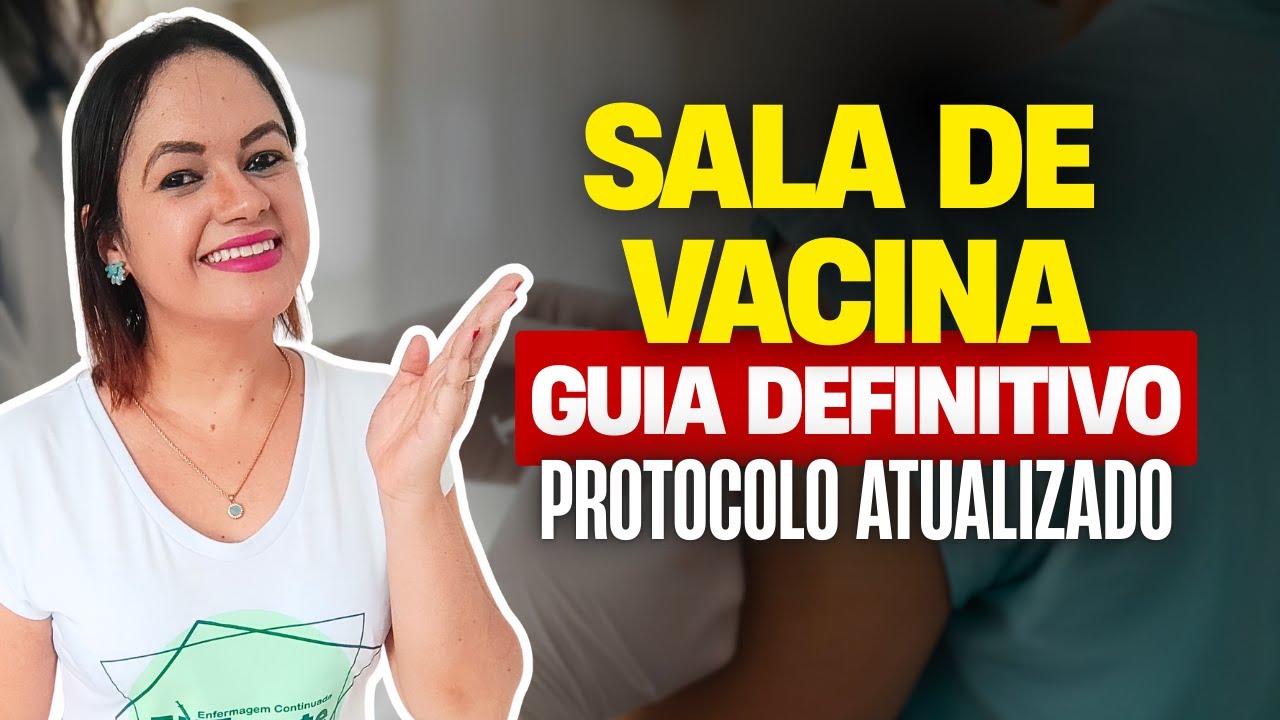 IMUNIZAÇÃO: SALA DE VACINA (Aula completa e atualizada) - Tudo o que você precisa saber