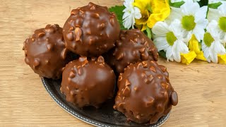 Quick homemade dessert with no baking required. No flour and no gelatin!