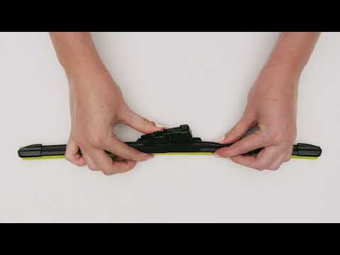 How to install wiper blades on a Narrow P&H Arm
