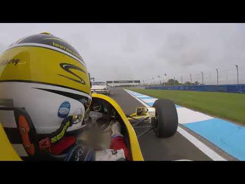 Lee Cunningham F3000 Reynard 89D Test at Donington