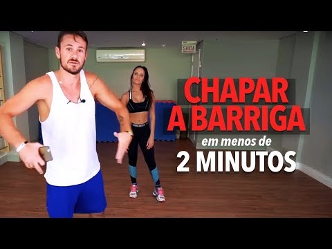 Barriga chapada em menos de 2 MINUTOS