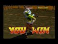 Bloody Roar PS1 Fox Arcade Mode
