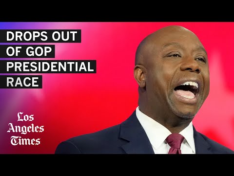 Sen. Tim Scott of South Carolina says he is dropping out of the 2024 GOP presidential race