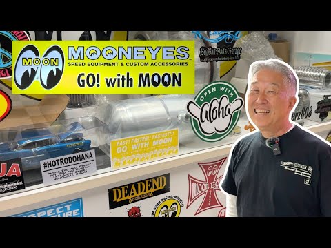 MOONEYES Hawaii with Tad of Pacific Rod and Street