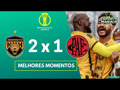 AMAZONAS FC 2 x 1 POUSO ALEGRE | MELHORES MOMENTOS | 11ª RODADA DO BRASILEIRO SÉRIE C 2023