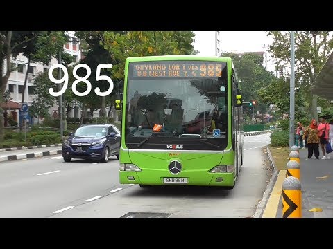[SMRT] SMB86M 985 (Choa Chu Kang to Geylang Lor 1)