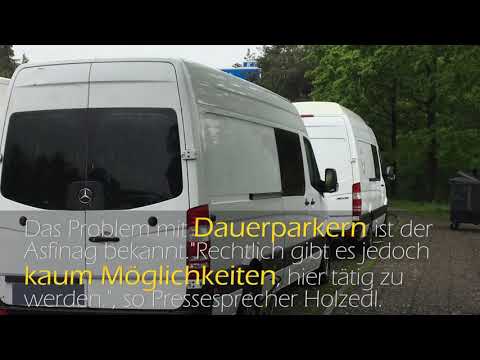 Dauerparker beim Autobahnrastplatz - "Situation ist absolut unbefriedigend"