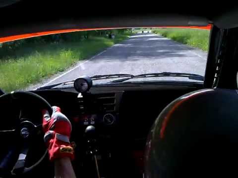 Filip Janota/Marta Maraszek - Fiat Cinquecento - 2 runda smt Moto Majówka AZT 19.05.2013 onboard ss3