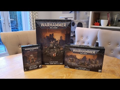 Unboxing: New Imperial Guard /Astra Militarum - Warhammer 40k