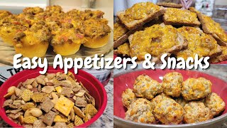 Easy Appetizers for Christmas or Anytime - Stress-Free Christmas Appetizers and Savory Snacks