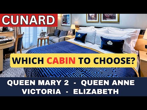 CUNARD: Choosing the PERFECT CABIN:  Tips & Recommendations!
