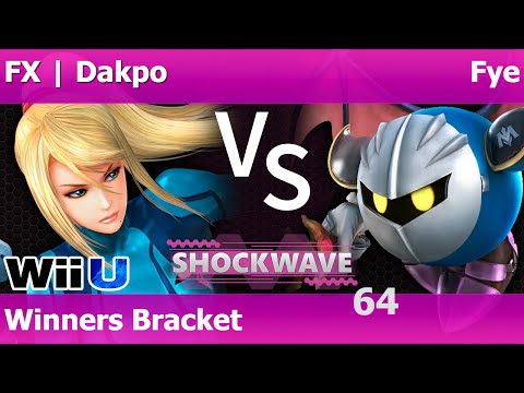 SW 64 Smash 4 - FX | Dakpo (ZSS) vs Fye (MK) - Winners Bracket